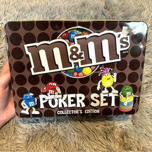 M&M’s collector edition poker game set